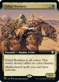 Fallaji Wayfarer (Extended Art) - Commander: Dominaria United
