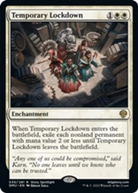 Temporary Lockdown [Foil] - Dominaria United