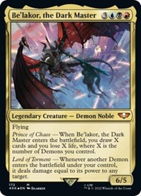 Be'lakor, the Dark Master [Foil] - Universes Beyond: Warhammer 40,000
