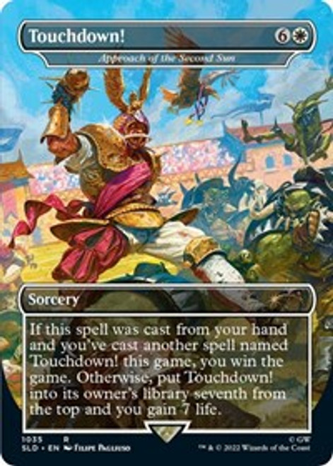 Touchdown! - Approach of the Second Sun (Borderless) [Foil] - Secret Lair Drop Series