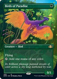 Birds of Paradise (Borderless) - Dominaria Remastered