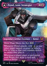 Prowl, Stoic Strategist (Shattered Glass) - Universes Beyond: Transformers