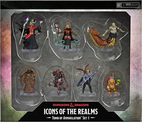 RPG Miniatures: Icons of the Realms - D&D Minis: Tomb of Annihilation Box 1