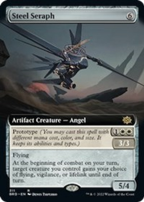 Steel Seraph (Extended Art) [Foil] - The Brothers' War