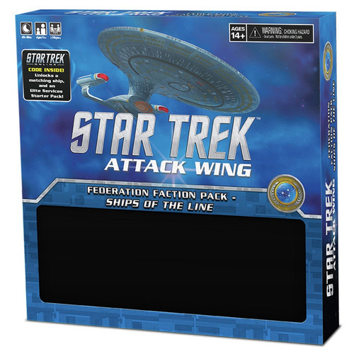 Star Trek Attack Wing: Federation - Star Trek: Attack Wing: Federation Faction Pack - Ships of the Line