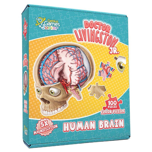 Puzzles: Puzzle: Dr Livingston: Human Brain Puzzle (100 piece)