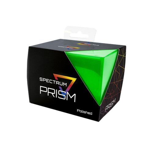 Deck Boxes: Premium Single Dboxes - Lime Green - Prism Deck Case