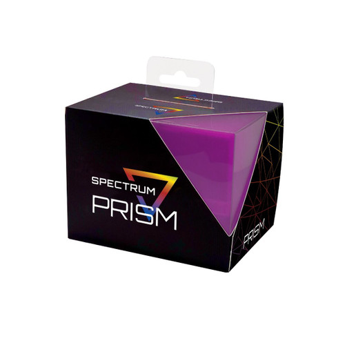 Deck Boxes: Premium Single Dboxes - Ultra Violet - Prism Deck Case