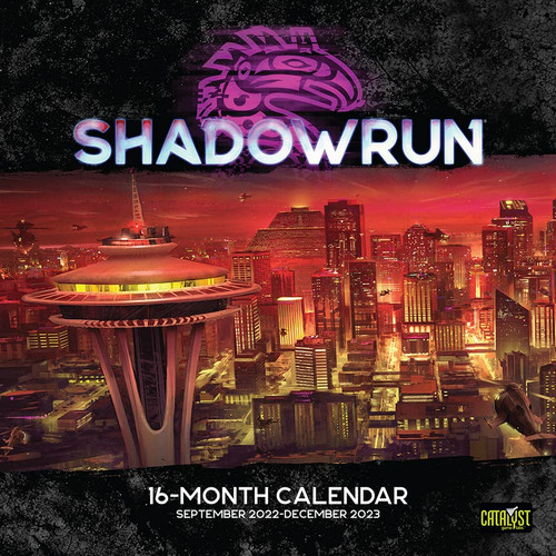 Shadowrun: Shadowrun RPG: 16-Month Calendar (Game Maps)