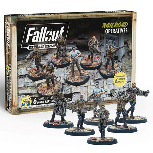 Fallout: Wasteland Warfare: Faction Packs - Railroad Railroad - Operatives