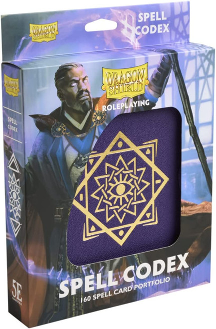 Dungeons & Dragons: Player Support - Dragon Shield RPG: Spell Codex - Arcane Purple