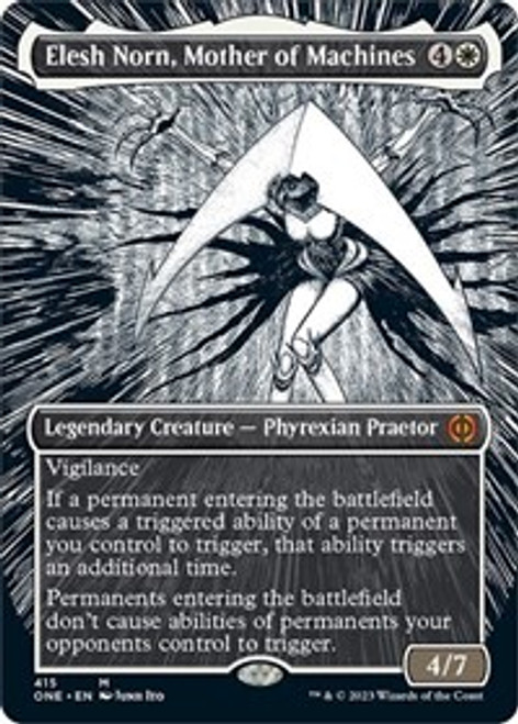 Elesh Norn, Mother of Machines (Borderless) - Phyrexia: All Will Be One