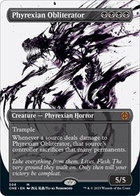 Phyrexian Obliterator (Showcase) - Phyrexia: All Will Be One