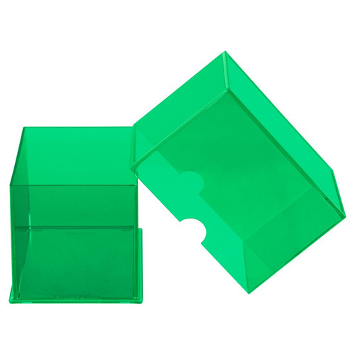 Deck Boxes: Eclipse 2-Piece Deck Box - Lime Green