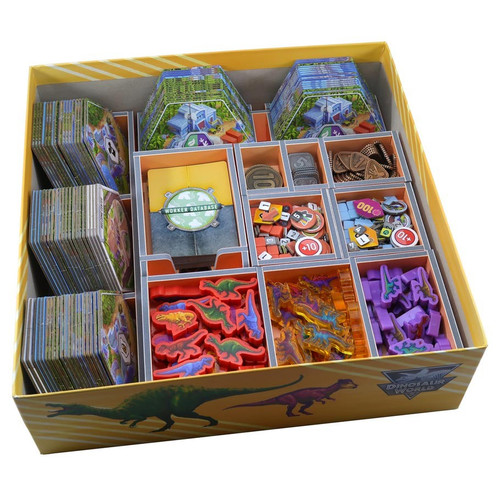 Board Games: Expansions and Upgrades - Box Insert: Color: Dinosaur World