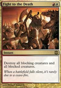 Fight to the Death [Foil] - Alara Reborn