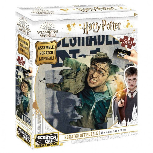 Puzzles: Wanted 500pc Scratch Off Harry Potter Puzzle