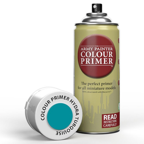 Spray Primers and Varnish: Army Painter - Colour Primer: Hydra Turquoise