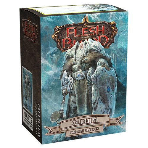 Card Sleeves: Other Printed Sleeves - Dragon Shields: (100) Matte Art - Flesh and Blood - Oldhim