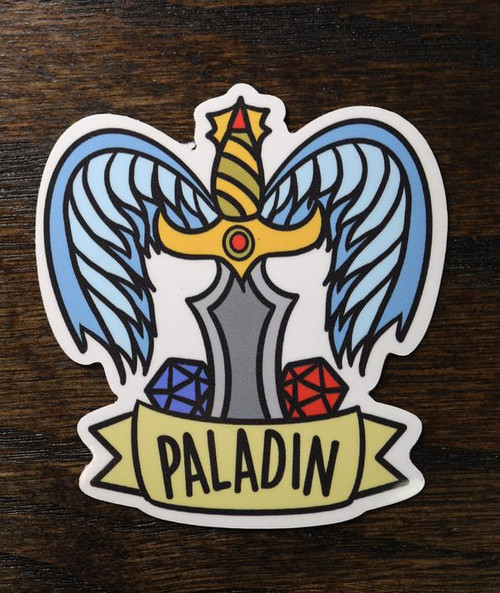 Banner Class Sticker: Paladin