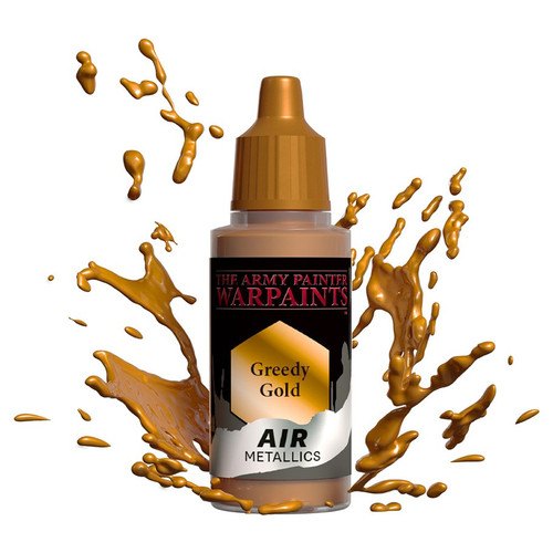 Paint: Army Painter - Warpaints Air: Greedy Gold (18ml)