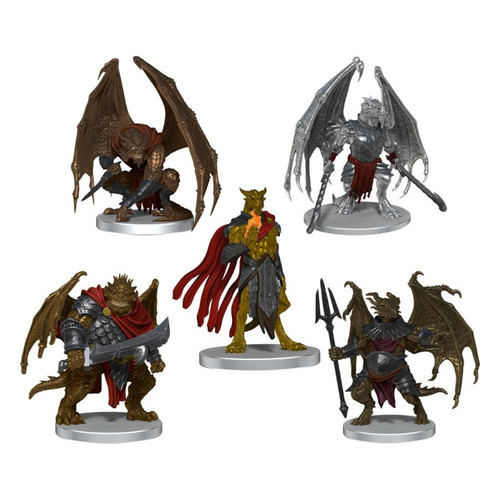 RPG Miniatures: Icons of the Realms - D&D Minis: Dragonlance - Draconian Warband