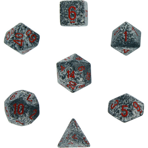 Dice and Gaming Accessories Polyhedral RPG Sets: Speckled - Speckled: Granite (7)