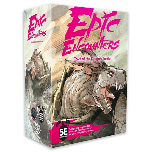 RPG Miniatures: Miniature Sets - Epic Encounters: Cove of the Dragon Turtle