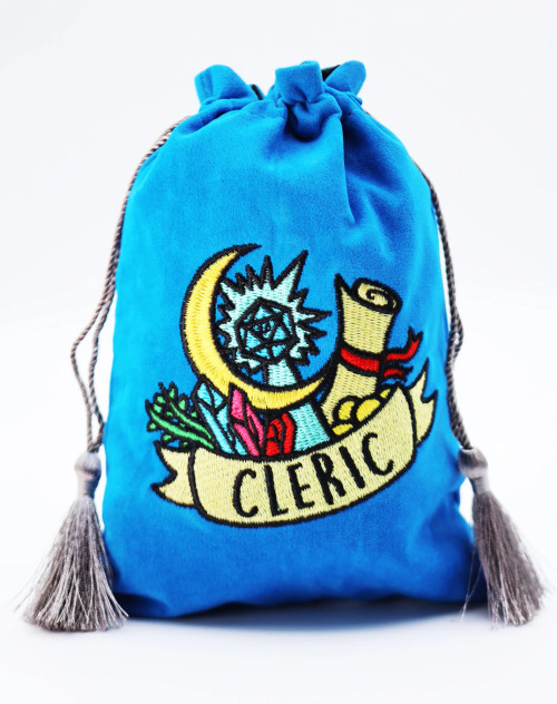 Dice and Gaming Accessories Other Gaming Accessories: Dice Bag - Cleric
