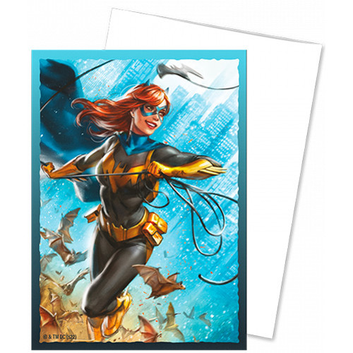 Card Sleeves: Other Printed Sleeves - Dragon Shields: (100) Brushed Art - Batgirl