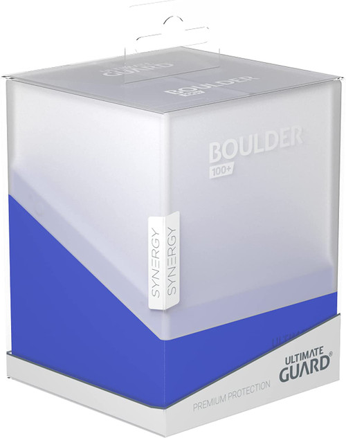 Deck Boxes: Premium Single Dboxes - Boulder 100+ Synergy - White/Blue
