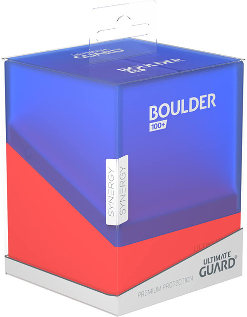 Deck Boxes: Premium Single Dboxes - Boulder 100+ - Synergy - Blue/Red
