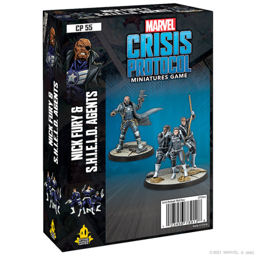 Marvel: Crisis Protocol: Nick Fury and S.H.I.E.L.D. Agents Character Pack