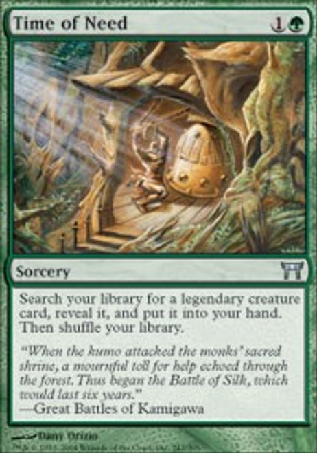 Time of Need [Foil] - Champions of Kamigawa
