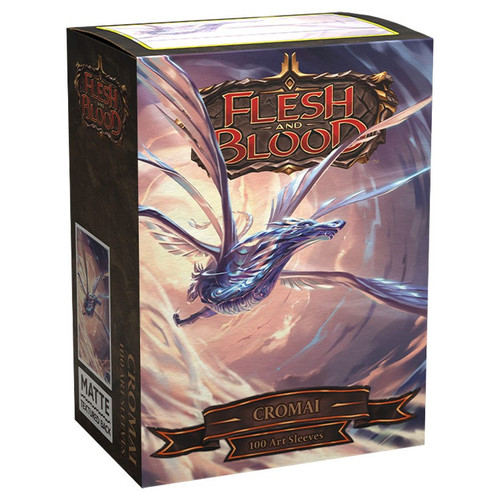 Card Sleeves: Other Printed Sleeves - Dragon Shields: (100) Matte Art - Flesh and Blood - Cromai