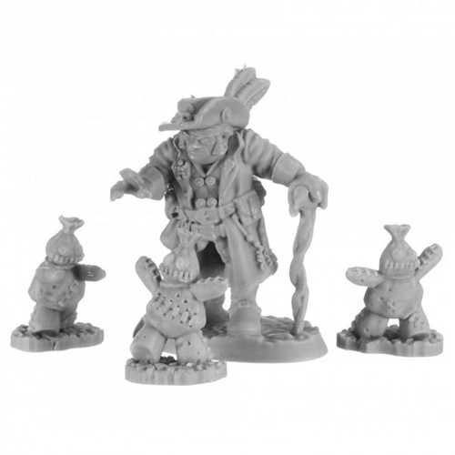 RPG Miniatures: Reaper Minis - Bones Legends - Hawthorne Krabbe & Poppets