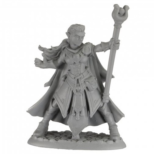 RPG Miniatures: Reaper Minis - Bones Legends - Alaedril Starbloom, Elf Wizard