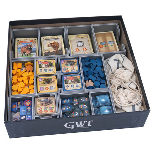 Board Games: Box Insert: Great Western Trail 2nd Ed