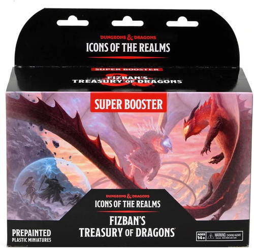 RPG Miniatures: Mini Blind Boxes and Bricks - Fizbans Treasury of Dragons: Super Booster