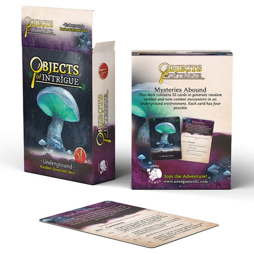 Dungeons & Dragons: DM Support - Game Masters Toolbox: Objects of Intrigue - Underg