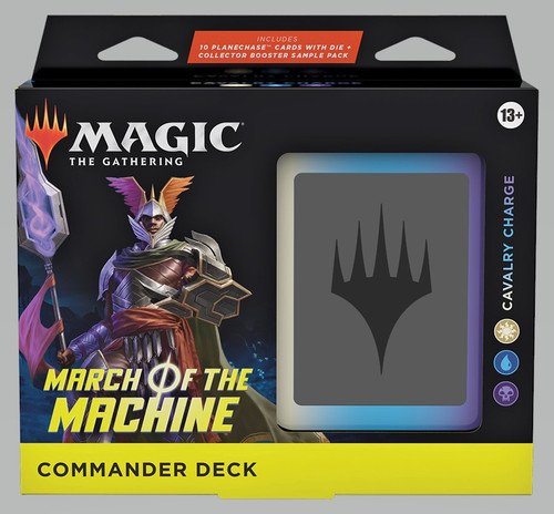 Magic The Gathering Sealed: March of the Machine - MOM Commander Deck - Cavalry Charge (WUB)