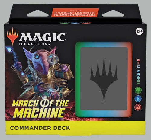 Magic The Gathering Sealed: March of the Machine - MOM Commander Deck - Tinker Time (URG)