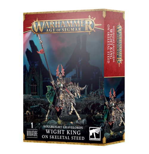 Warhammer: Age of Sigmar: Grand Alliance: Death - Soulblight Gravelords Wight King on Skeletal Steed (91-65)