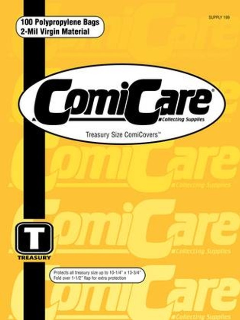 Comicare: Treasury Size Polyethylene Bags (100)