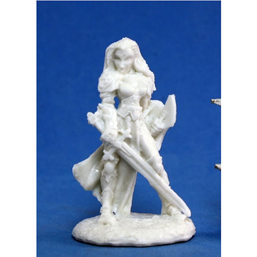 RPG Miniatures: Reaper Minis - Dark Heaven Bones: Finari, Female Paladin