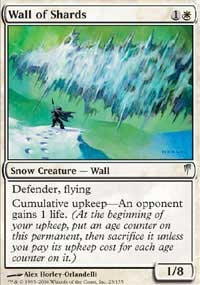 Wall of Shards [Foil] - Coldsnap