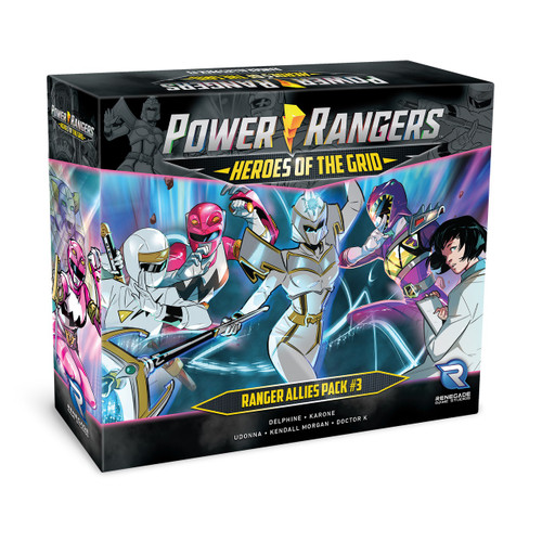 Board Games: Expansions and Upgrades - Power Rangers: Heroes of the Grid - Ranger Allies Pack #3