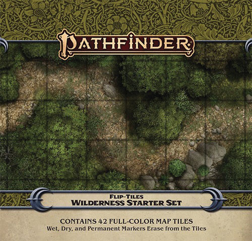 Pathfinder: Tiles and Maps - PF 2nd Edition: Flip-Tiles - Wilderness Starter Set