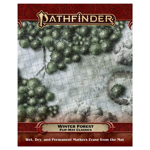 Pathfinder: Tiles and Maps - PF 2nd Edition: Flip-Mat Classics - Winter Forest