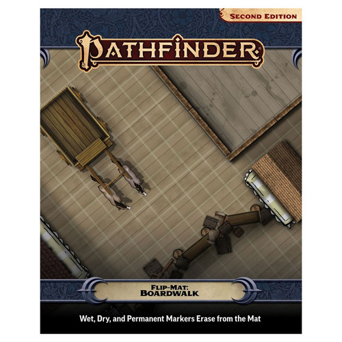 Pathfinder: Tiles and Maps - PF 2nd Edition: Flip-Mat - Boardwalk